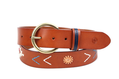 Sunrise Leather Belt