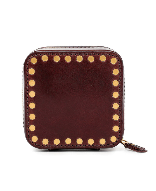 Leather Jewelry Box - Square