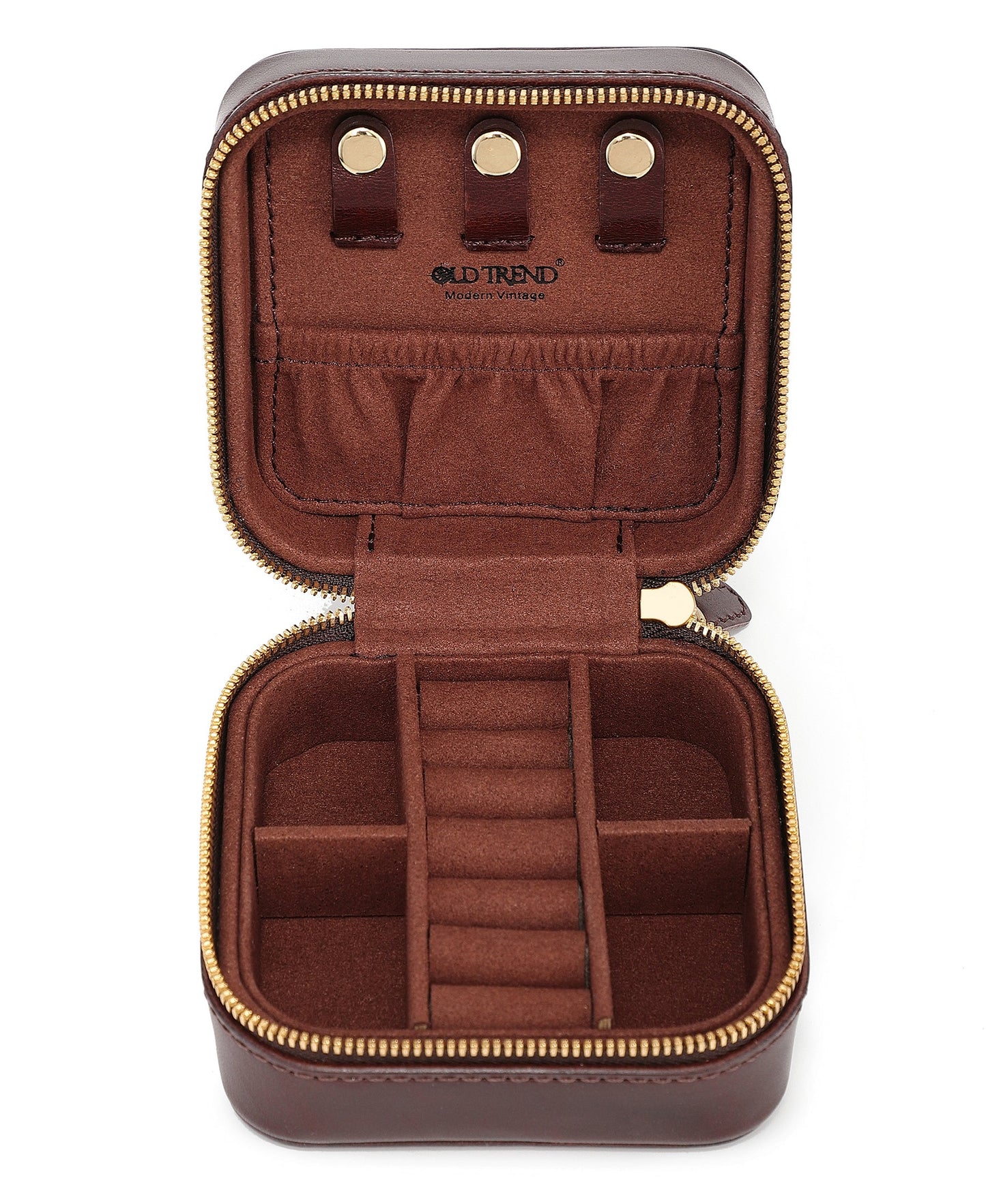 Leather Jewelry Box - Square