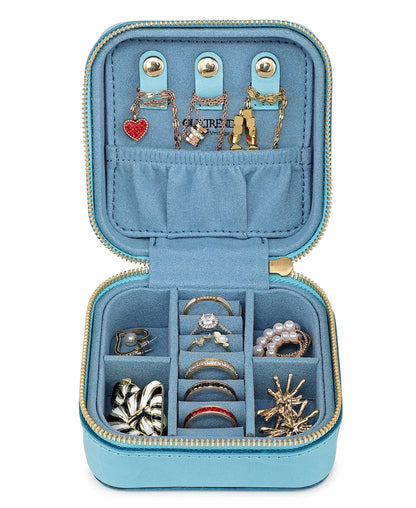 Leather Jewelry Box - Square