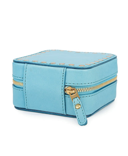 Leather Jewelry Box - Square
