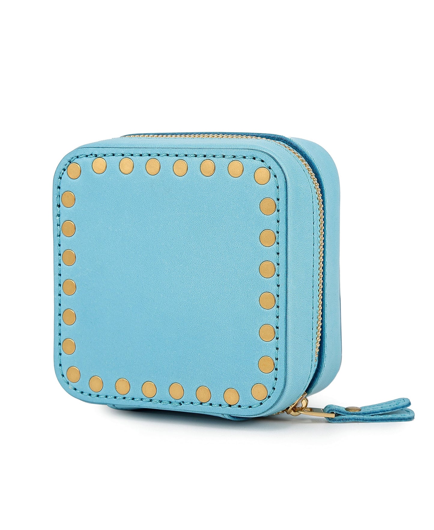 Leather Jewelry Box - Square