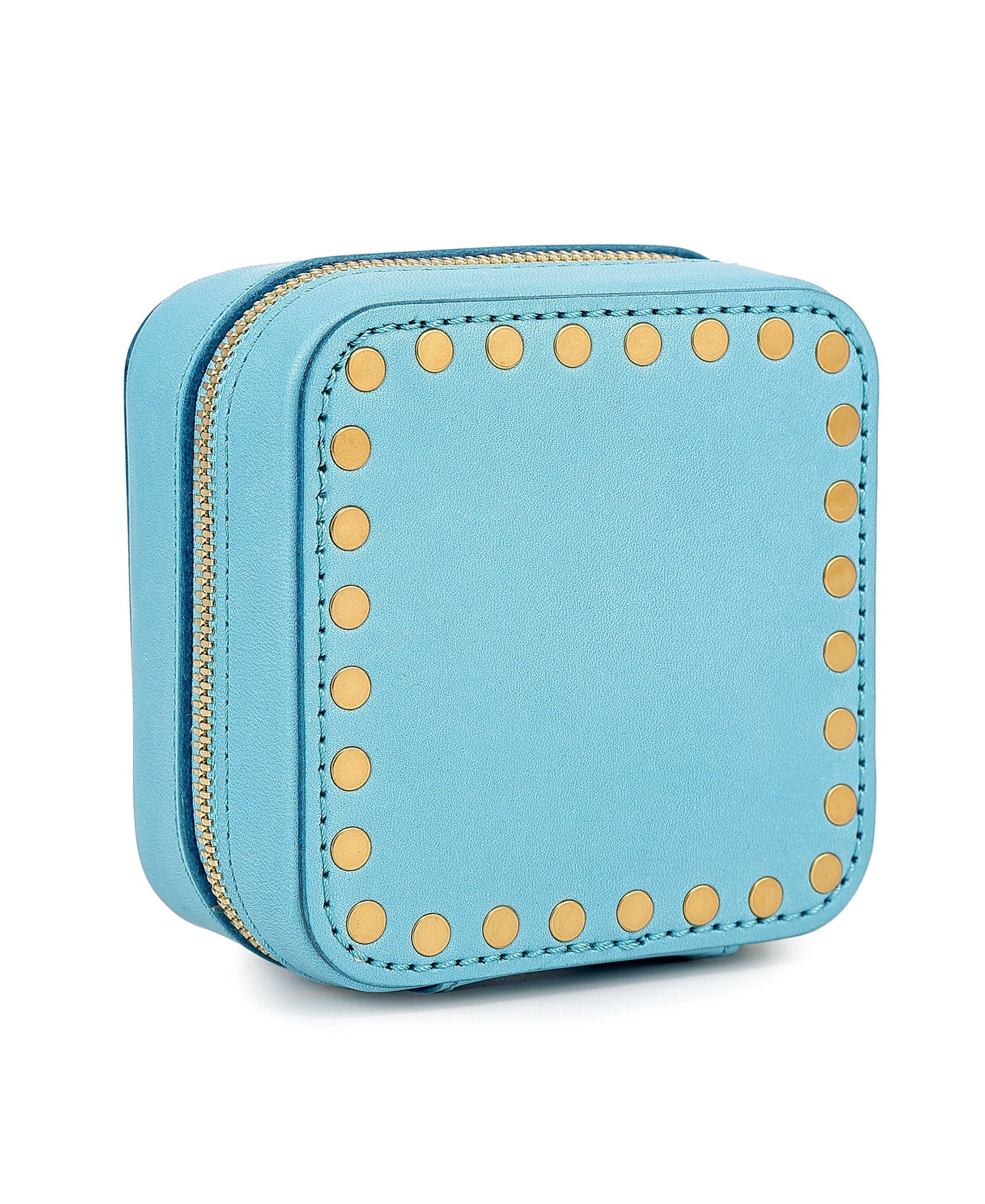 Leather Jewelry Box - Square