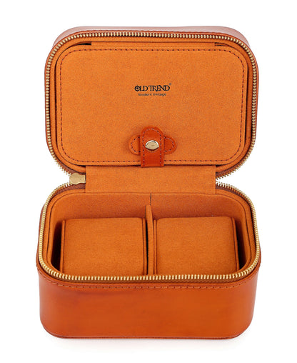 Leather Jewelry & Watch Box
