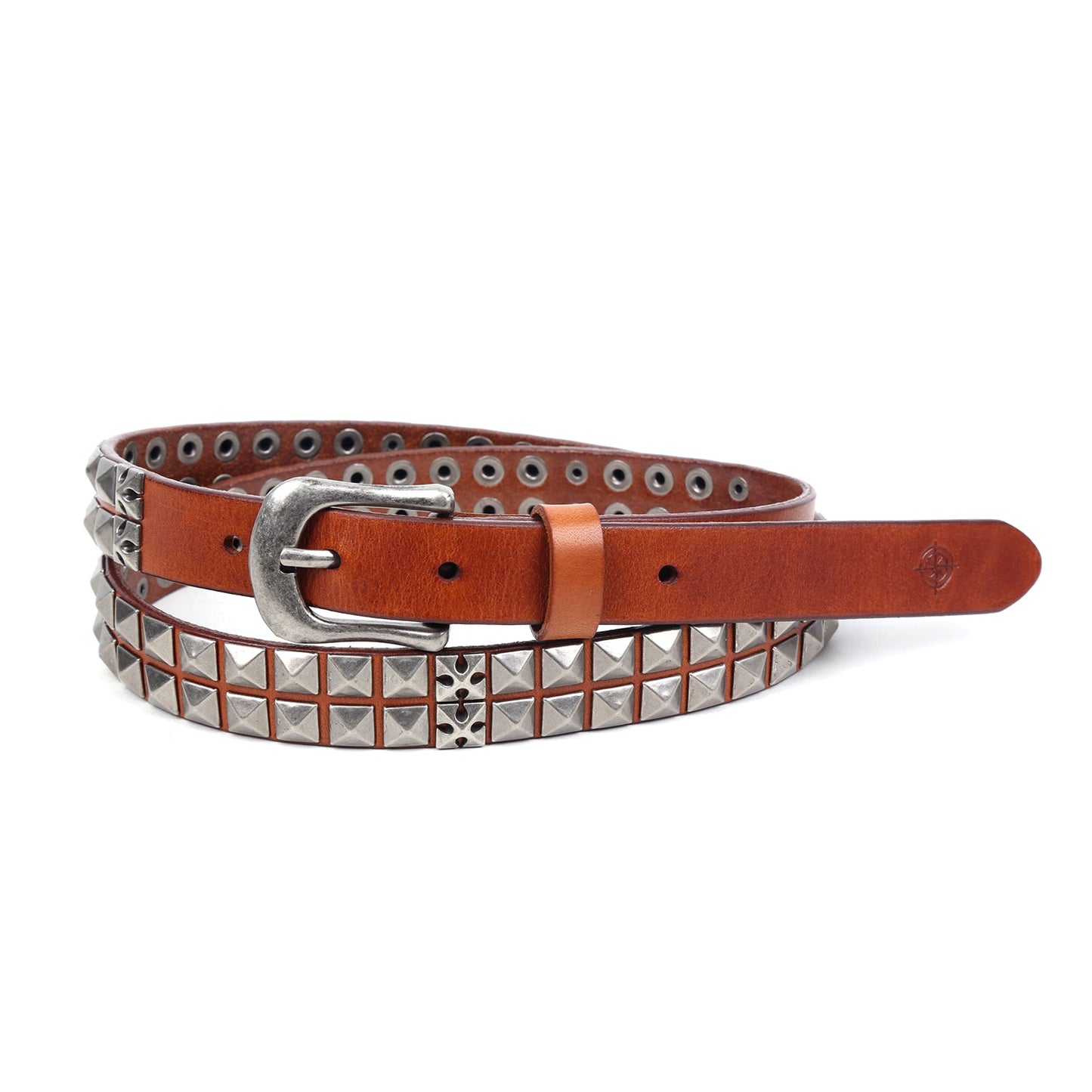 Lizzy Brown Leather Belt