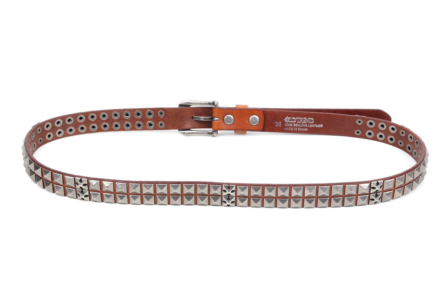 Lizzy Brown Leather Belt