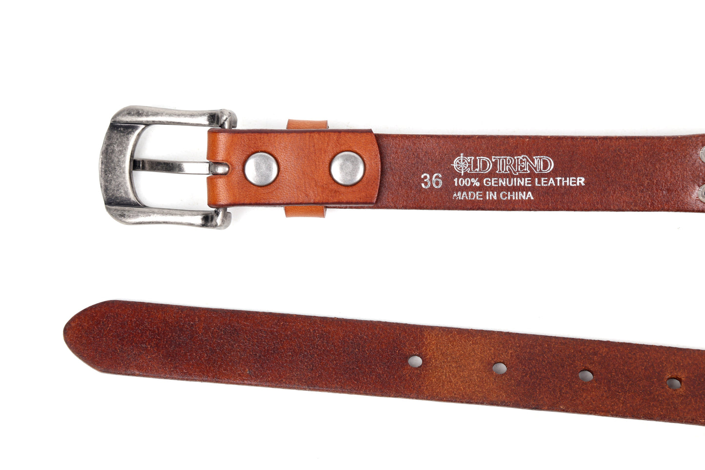 Lizzy Brown Leather Belt