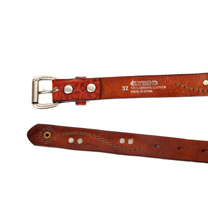 Floral Breeze Genuine Leather Belt