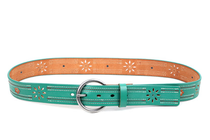 Blossom Valley Leather Belt