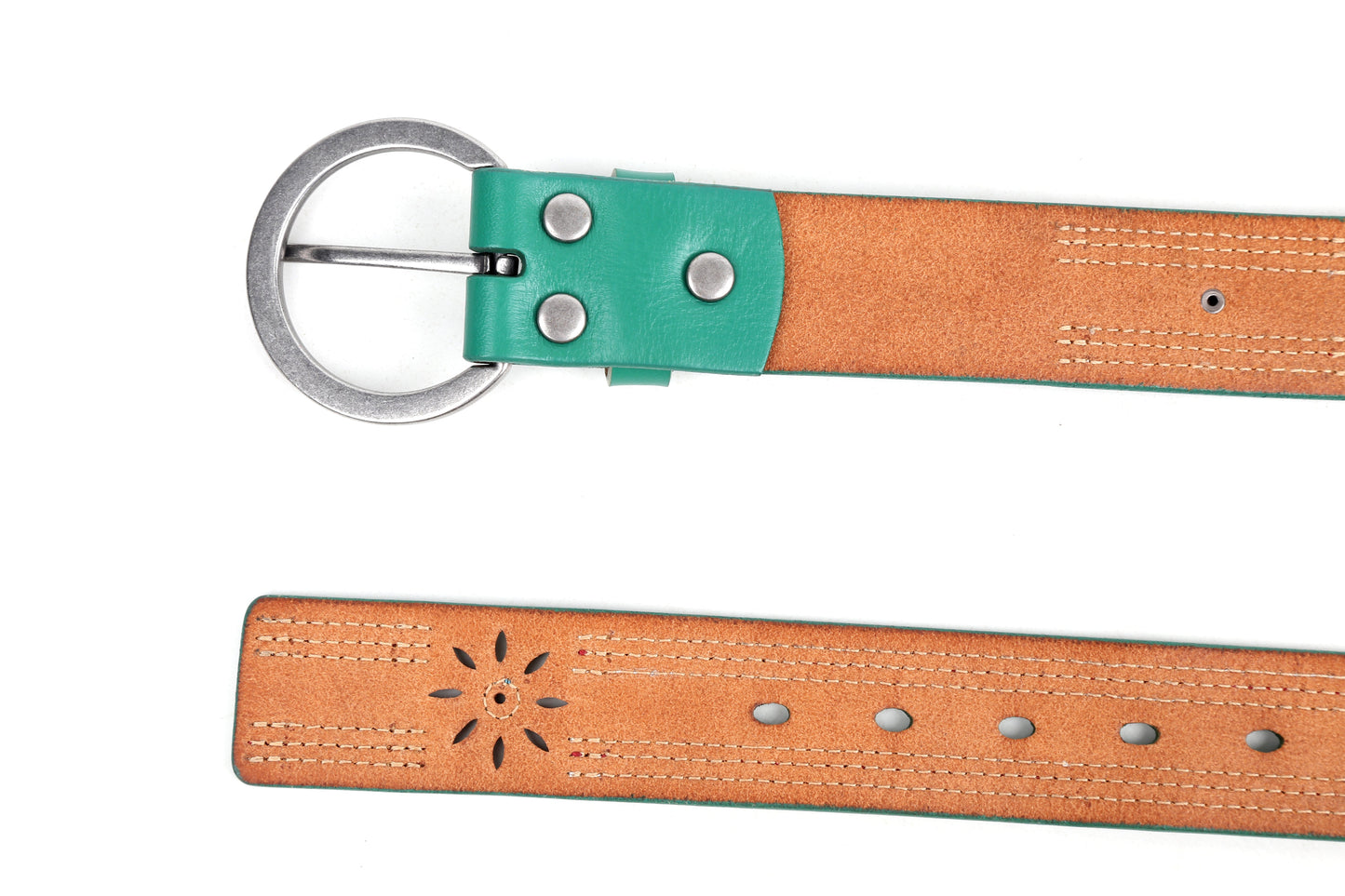 Blossom Valley Leather Belt