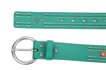 Blossom Valley Leather Belt