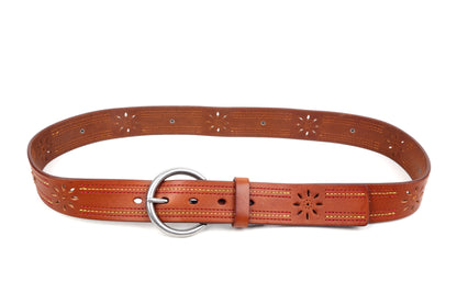 Blossom Valley Leather Belt