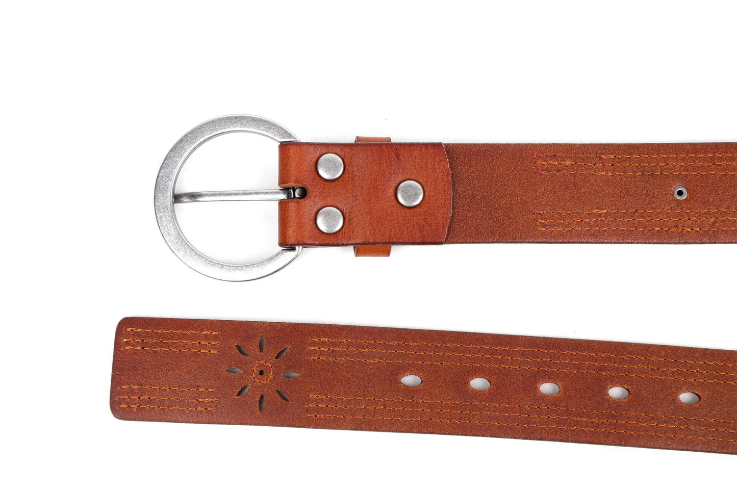 Blossom Valley Leather Belt