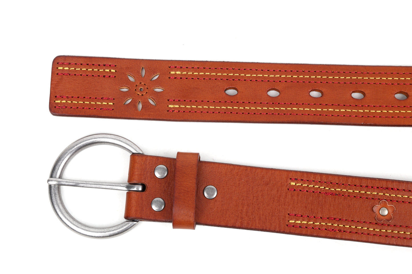 Blossom Valley Leather Belt