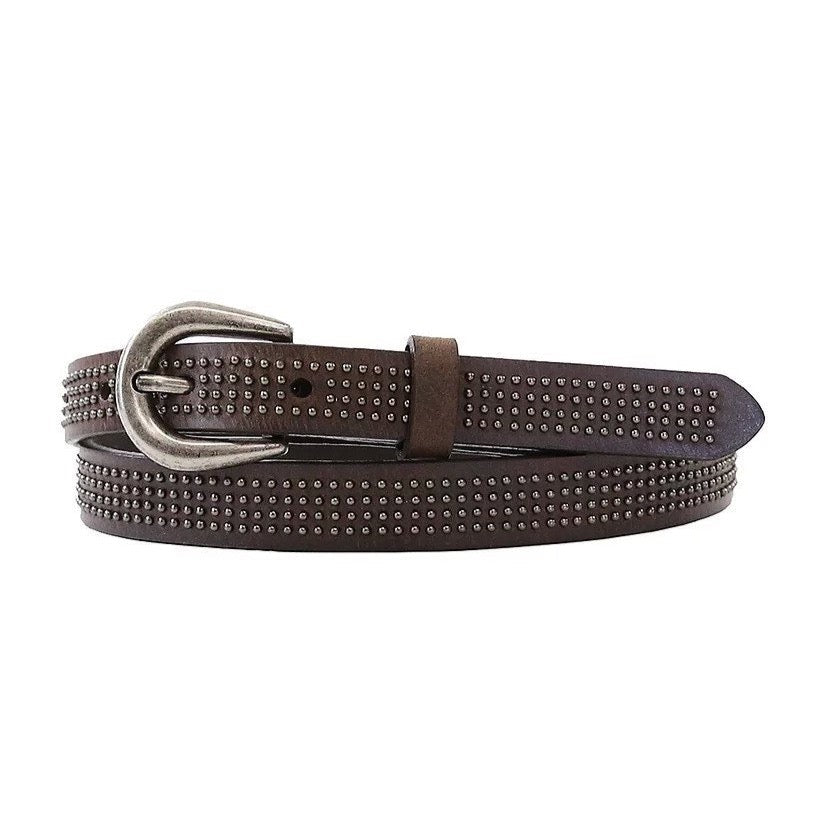 Vixen Brown Leather Belt